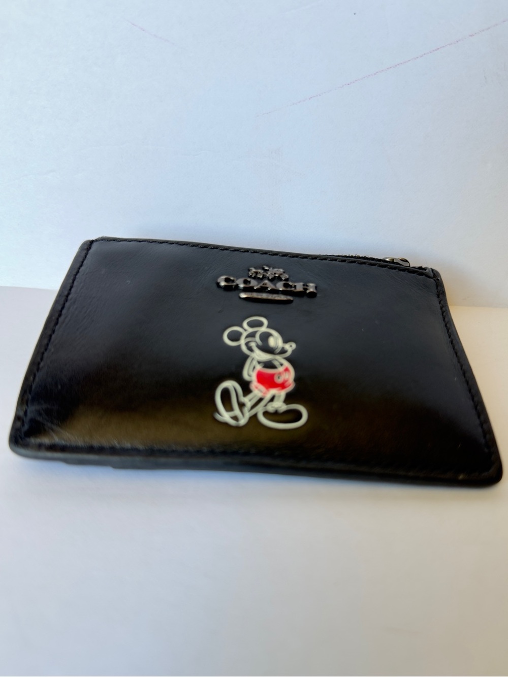 Disney X Coach Mickey Card Holder/Keychain - Picture 6 of 6
